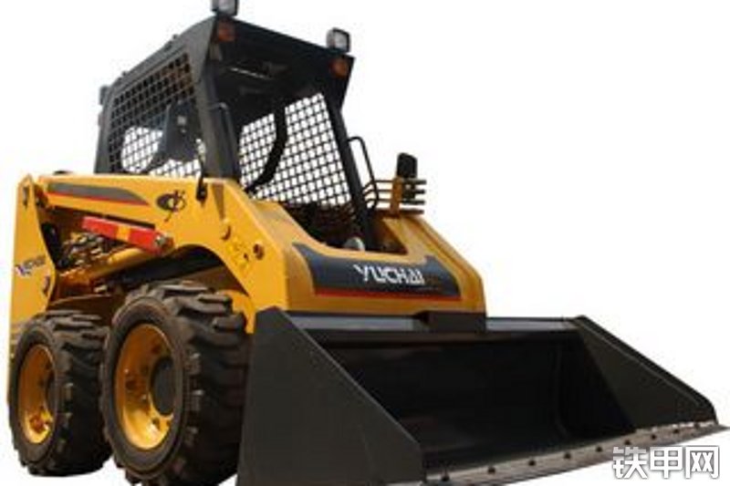 玉柴ych08轮式滑移装载机