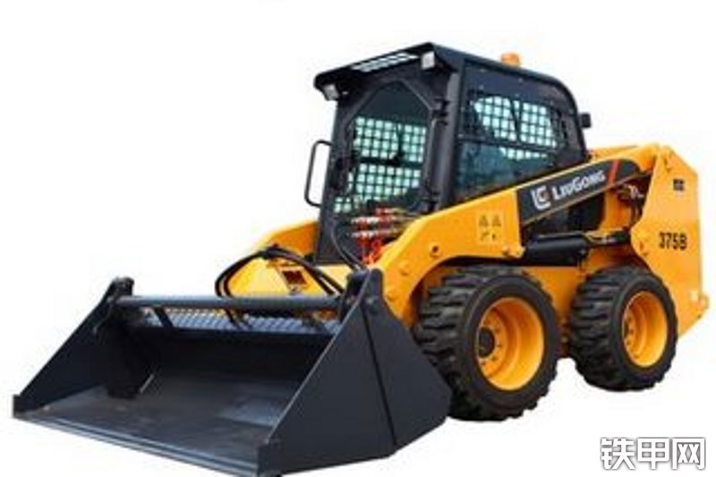 柳工clg375b轮式滑移装载机