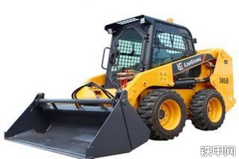 柳工clg385b轮式滑移装载机