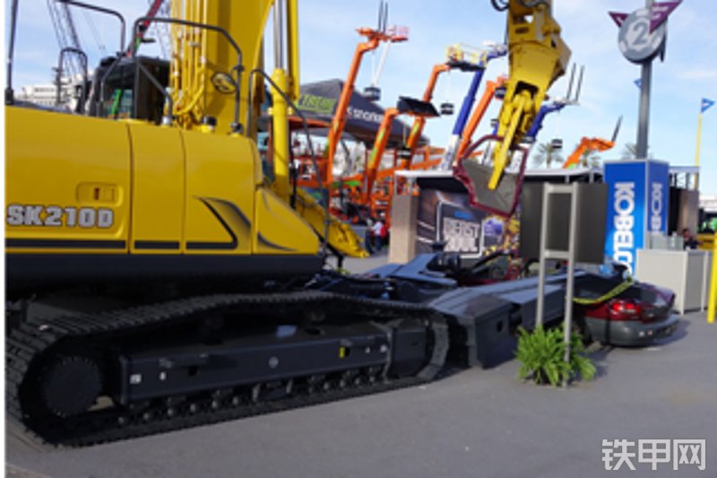 神钢sk210d-8液压式抓钳器