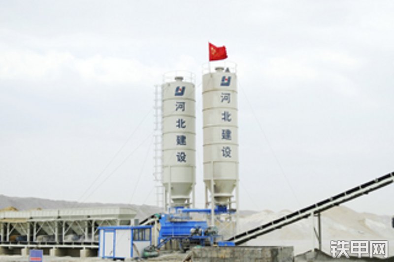 陆德筑机wcbd600固定式稳定土拌合站