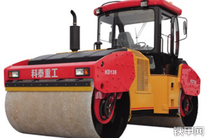 科泰重工kd136f双钢轮压路机