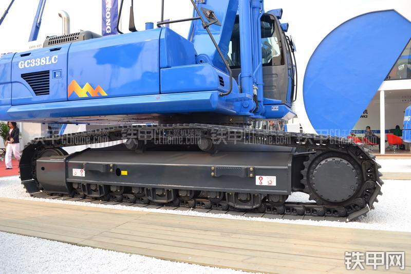 山重建机GC338LC-8挖掘机局部