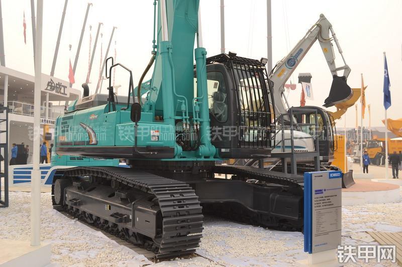 神钢SK480LC-8拆除机加长臂拆除臂局部