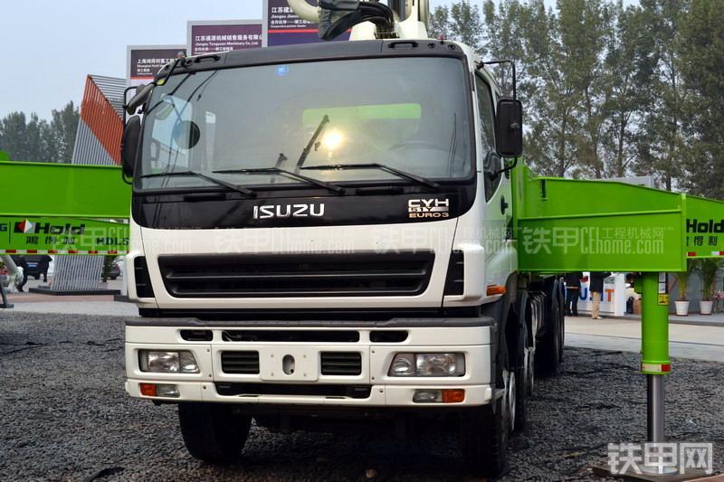 鸿得利HDL5381THB泵车整机外观