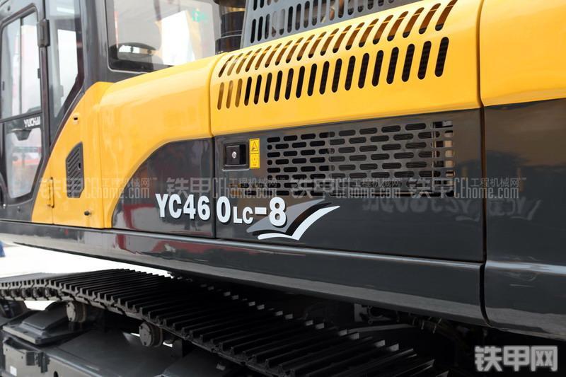 玉柴YC460LC-8挖掘机局部