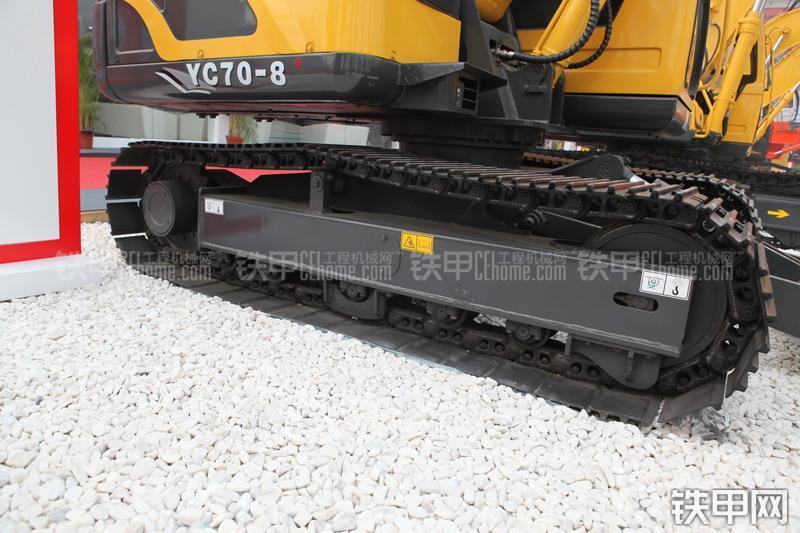 玉柴YC70-8挖掘机局部