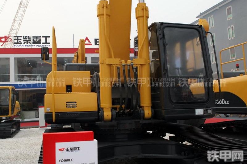 玉柴YC460LC-8挖掘机整机外观