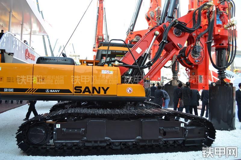 三一重工SR150C旋挖钻整机外观