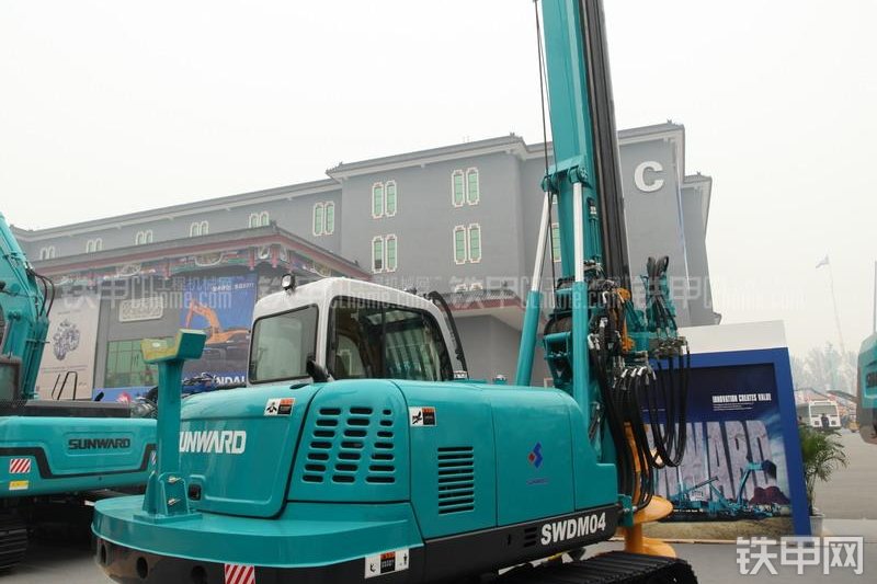 山河智能SWDM04多功能旋挖钻整机外观