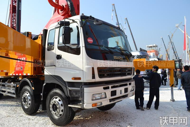 三一重工SY5418THB-56E泵车整机外观