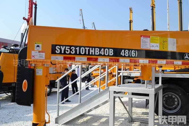 三一重工SY5310THB40B 48E(奔驰)泵车整机外观