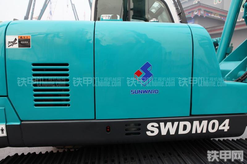 山河智能SWDM04多功能旋挖钻整机外观