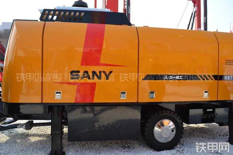 三一重工HBT90CH-2135D拖泵整机外观