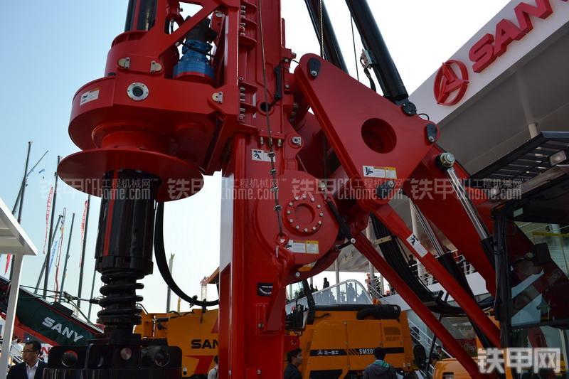 三一重工SR150C旋挖钻整机外观