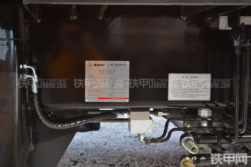 三一重工HBT90CH-2135D拖泵整机外观