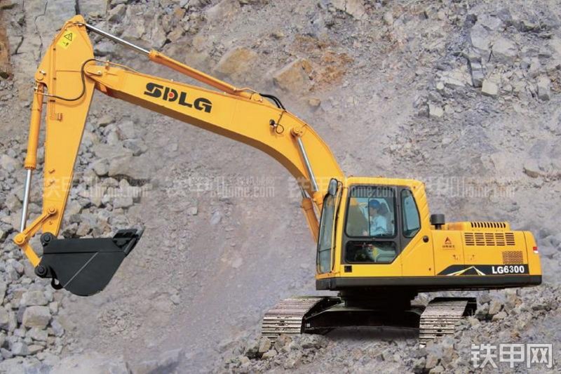 山东临工LG6300挖掘机整机外观