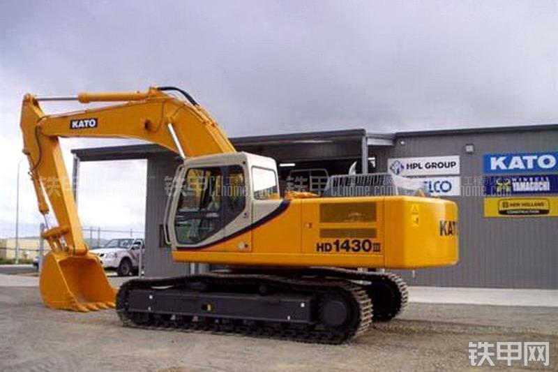 加藤hd1430iii挖掘机