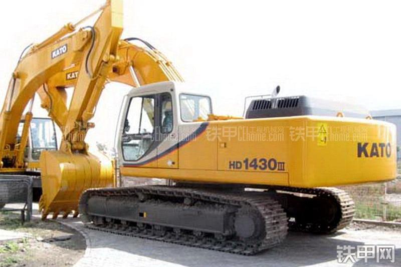 加藤hd1430iii挖掘机