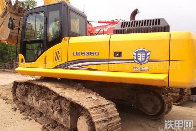 龙工LG6360挖掘机整机外观