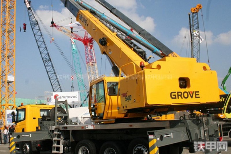 马尼托瓦克TMC540起重机局部