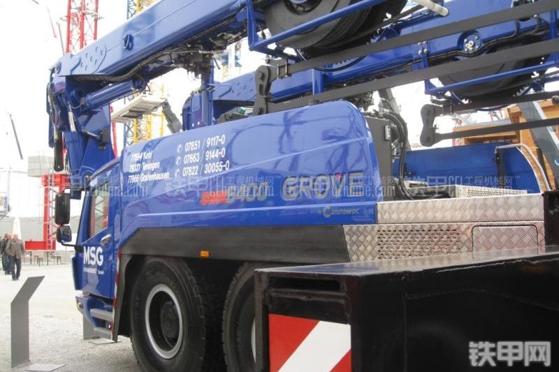 马尼托瓦克GMK6400起重机局部