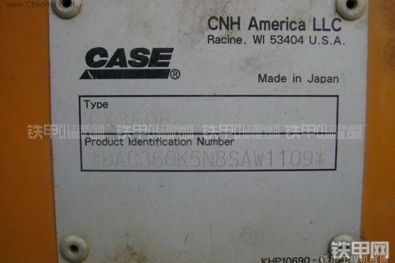 凯斯CX360B挖掘机其他