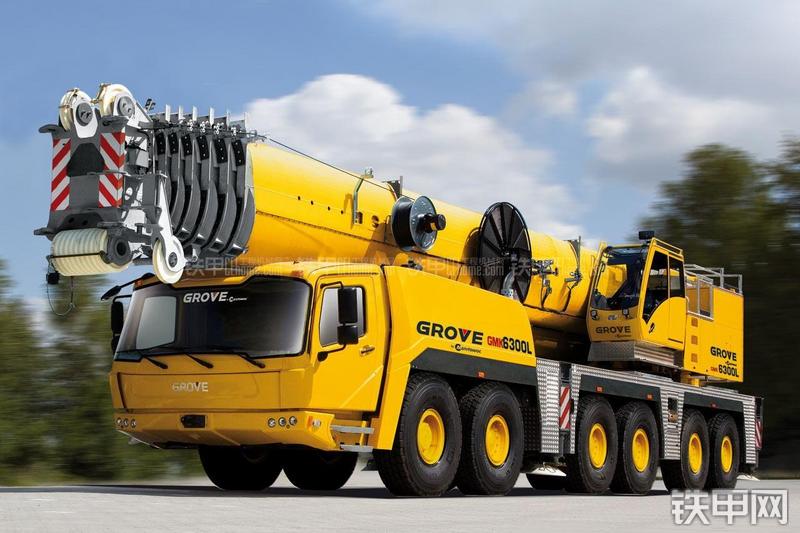 马尼托瓦克GMK6300L起重机整机外观