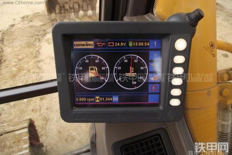 龙工LG6360挖掘机整机外观