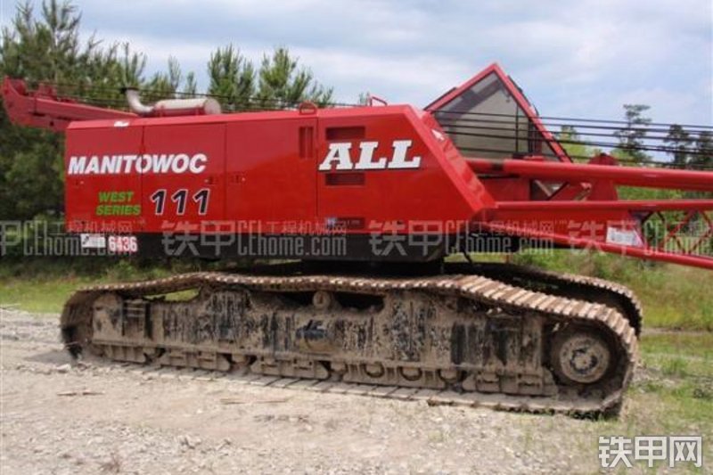 马尼托瓦克111型起重机局部