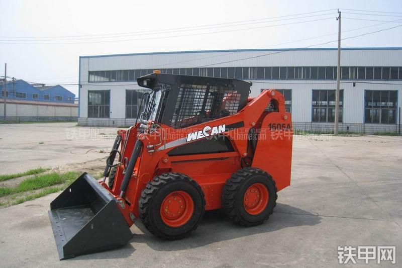 威肯GM1605A滑移装载机整机外观