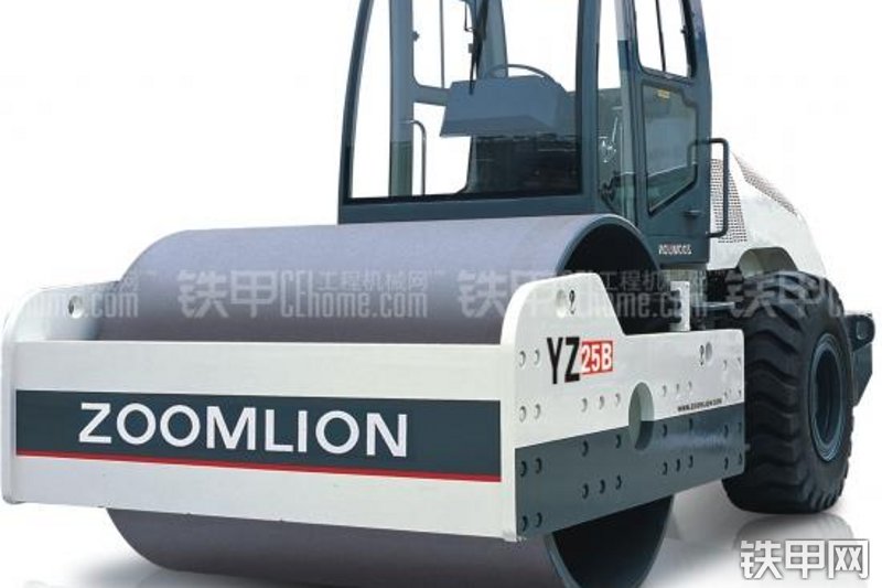 中联重科YZ25B压路机整机外观