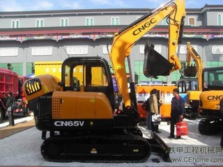 江麓机电CN65V挖掘机整机外观