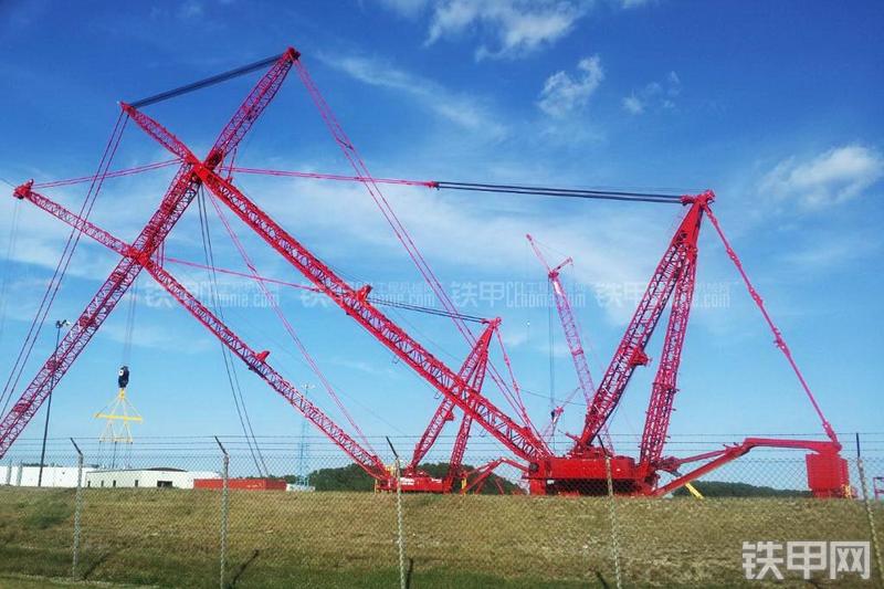 马尼托瓦克31000型起重机整机外观