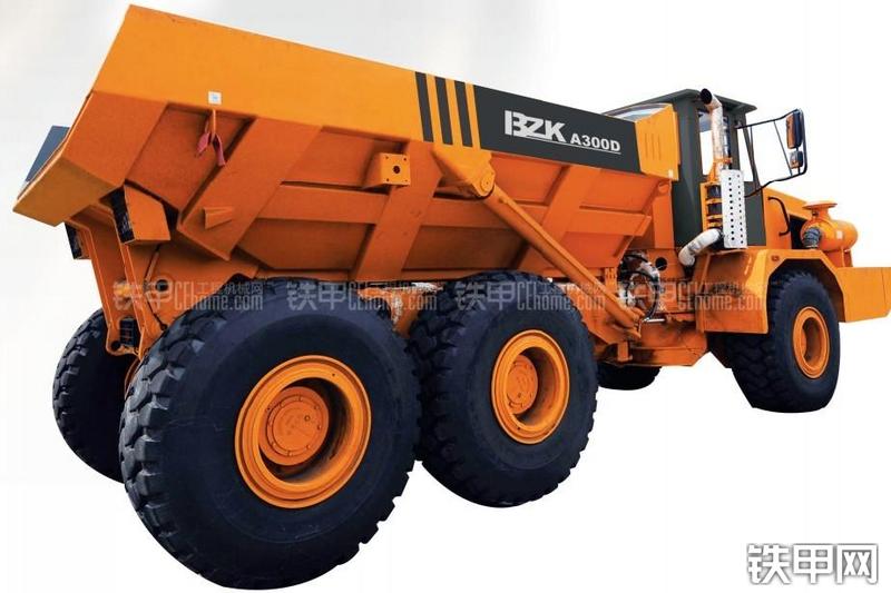 中环动力BZK A300D非公路自卸车整机外观