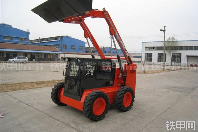 威肯GM750D滑移装载机整机外观