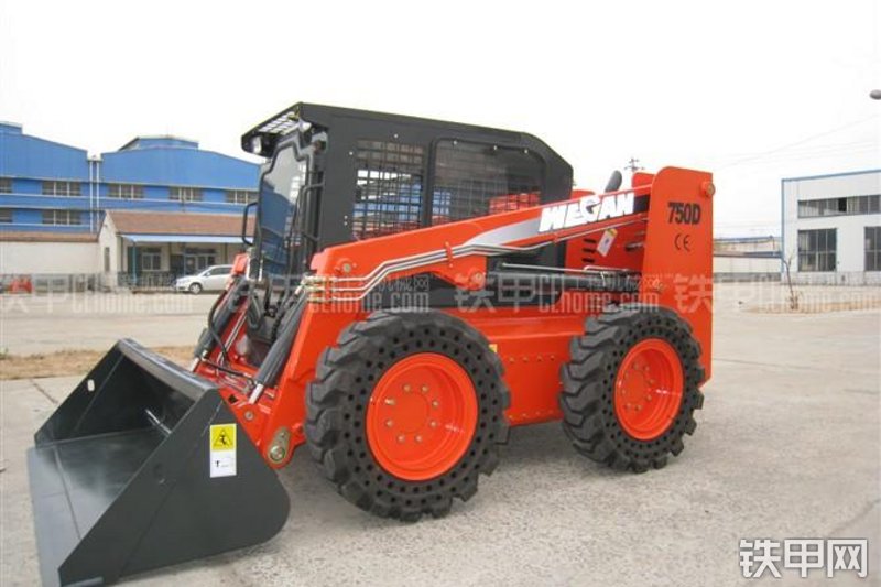 威肯GM750D滑移装载机整机外观