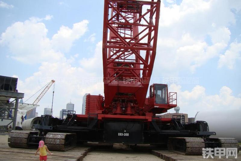 马尼托瓦克21000型起重机局部