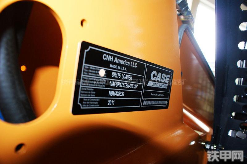 凯斯SR175滑移装载机局部