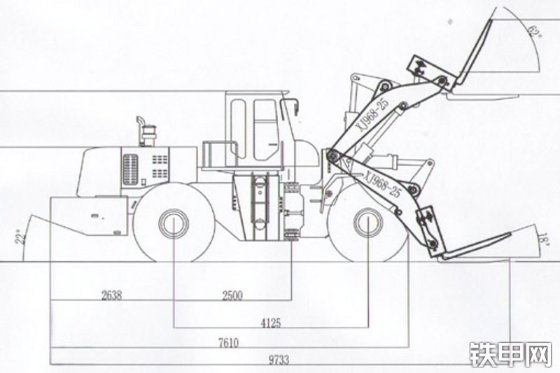 厦金机械XJ968-25叉装车叉装车其他