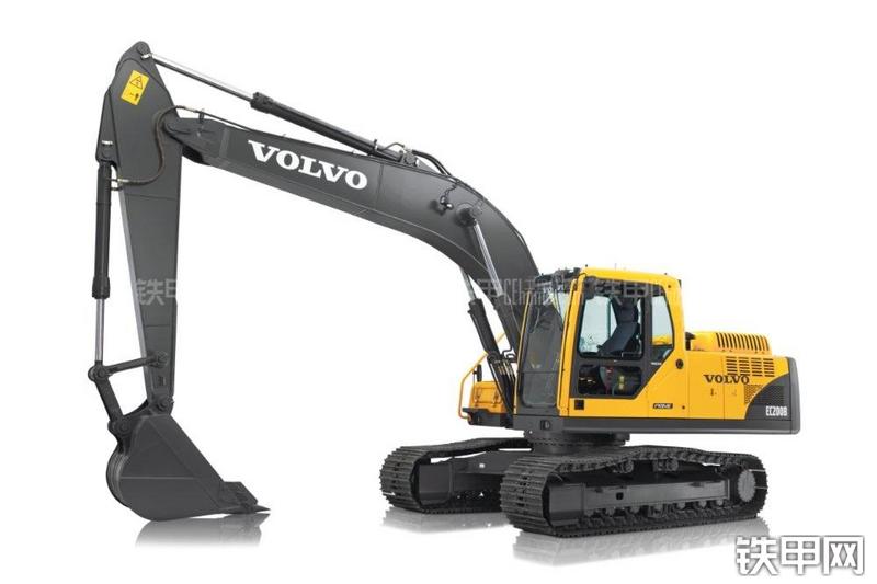 沃尔沃EC200B-Prime挖掘机整机外观