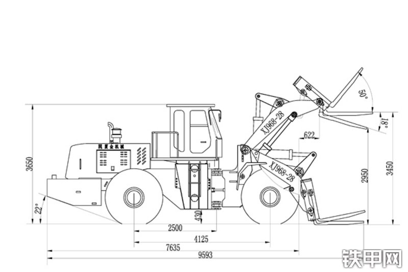 厦金机械XJ968-28叉装车叉装车其他