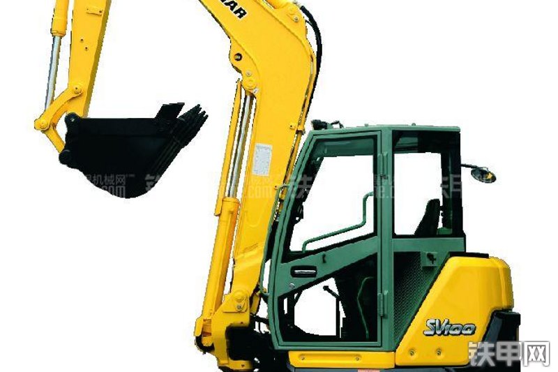 洋马SV100-1挖掘机整机外观