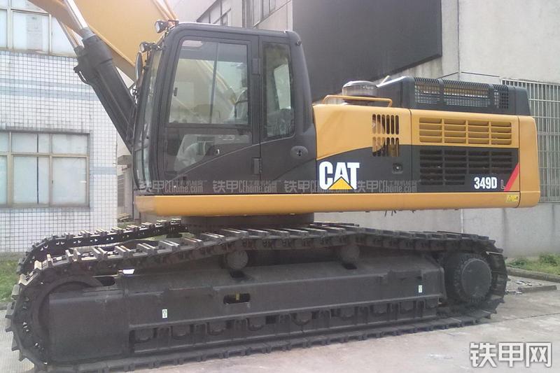 卡特彼勒349DL液压挖掘机整机外观