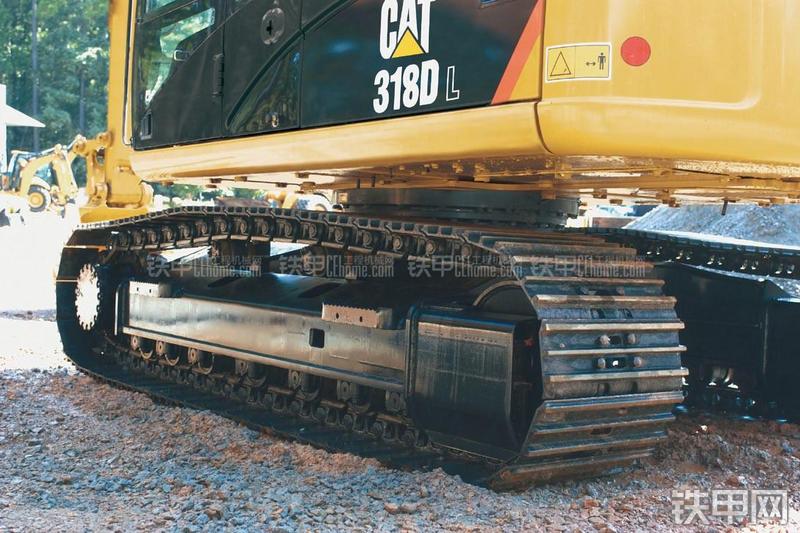 卡特彼勒318DL-2.9米标准斗杆挖掘机局部