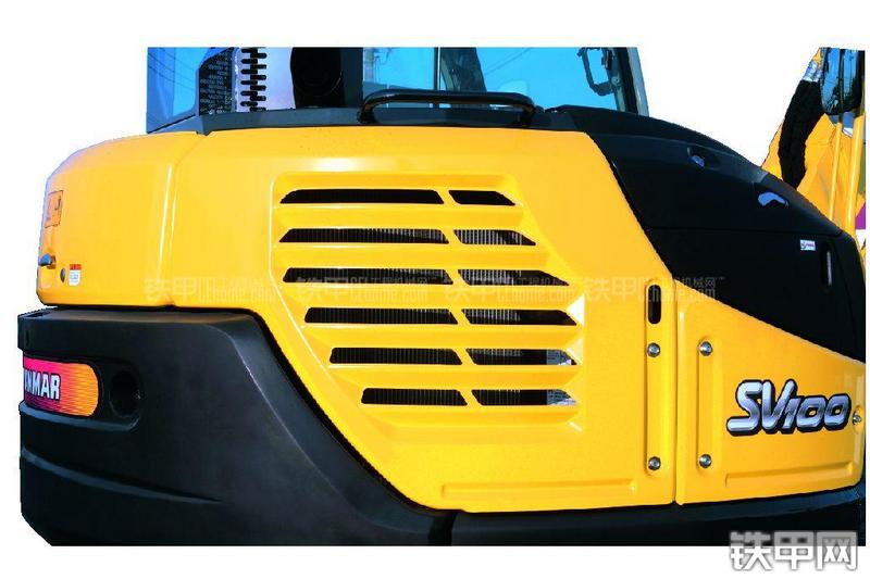 洋马SV100-1挖掘机局部