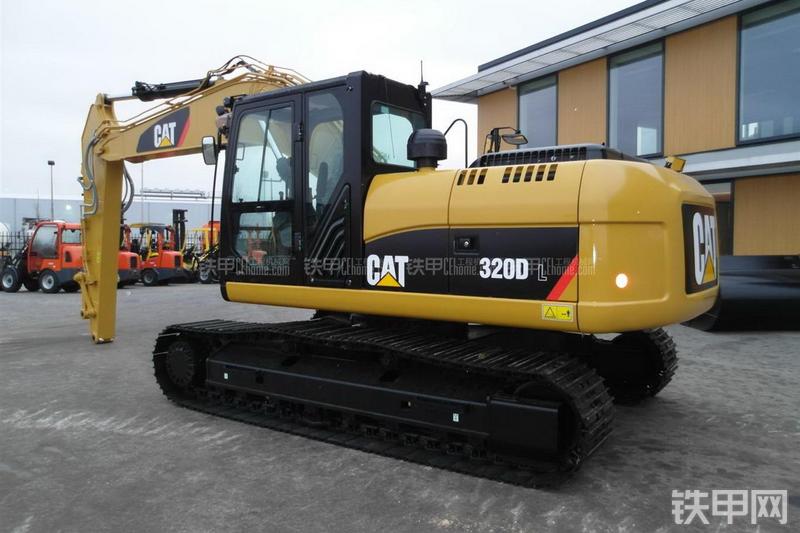卡特彼勒320DL液压挖掘机整机外观