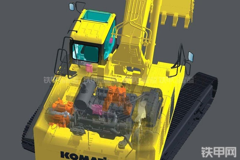 小松PC800-8R挖掘机整机外观