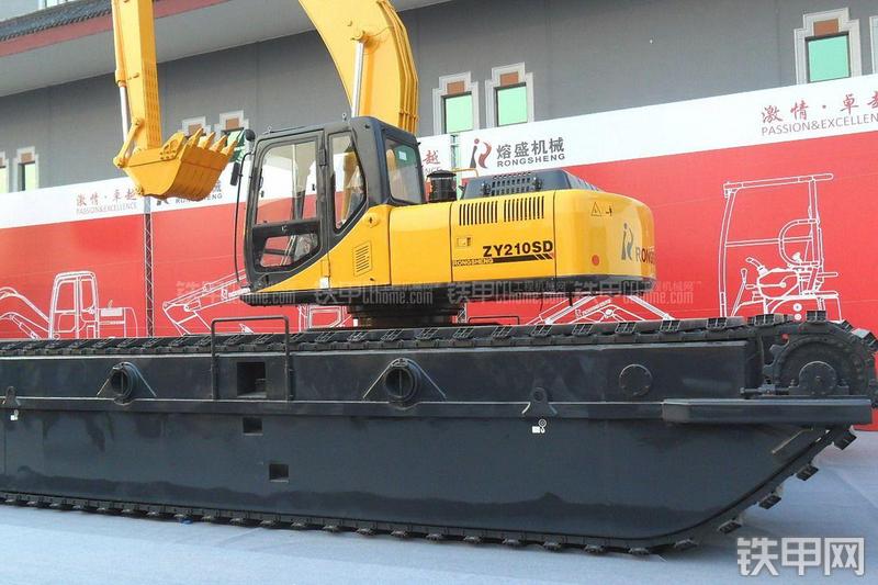 熔盛机械ZY210SDA2挖掘机整机外观