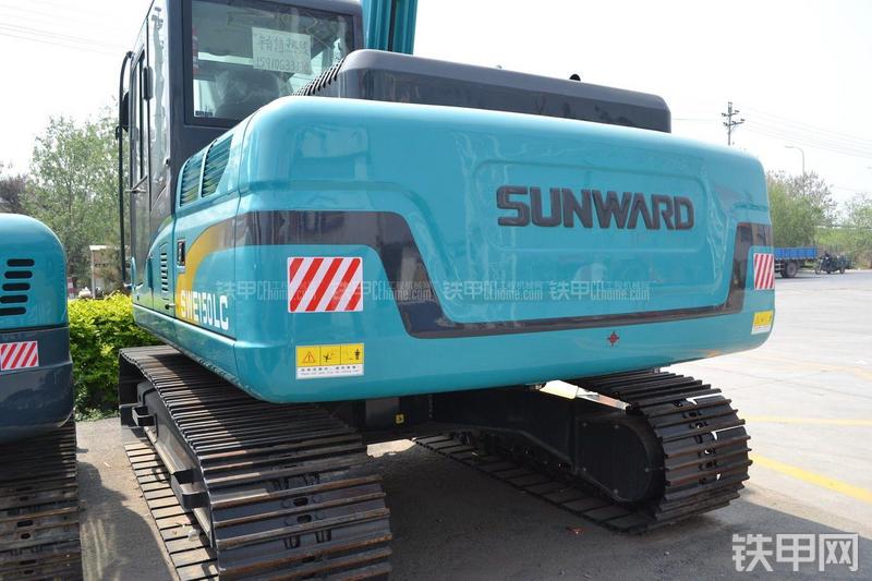 山河智能SWE150LC挖掘机局部